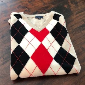 Men’s Burberry Golf Sweater, Large